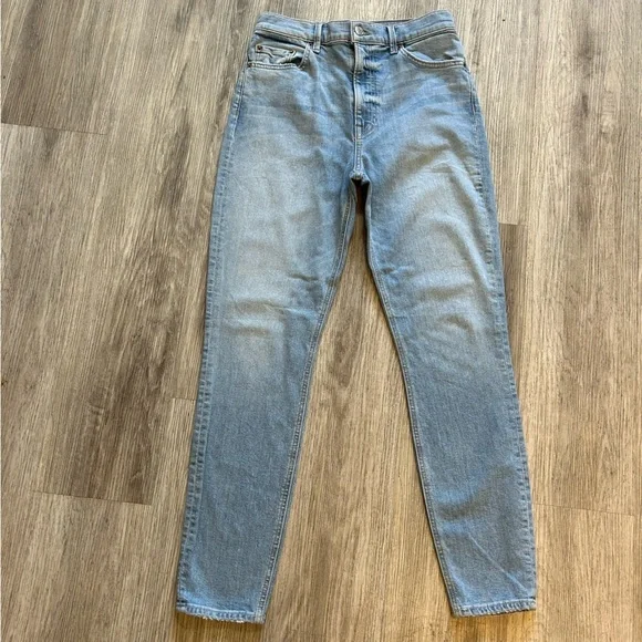 GRLFRND The Kendall Blue High Rise Stretchy Skinny Jeans From Revolve W26/L28 - Picture 3 of 14